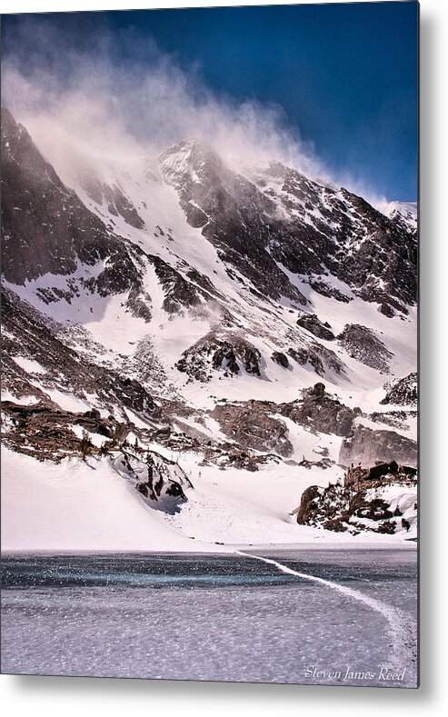 Landscape Metal Print featuring the photograph Glass Lake by Steven Reed