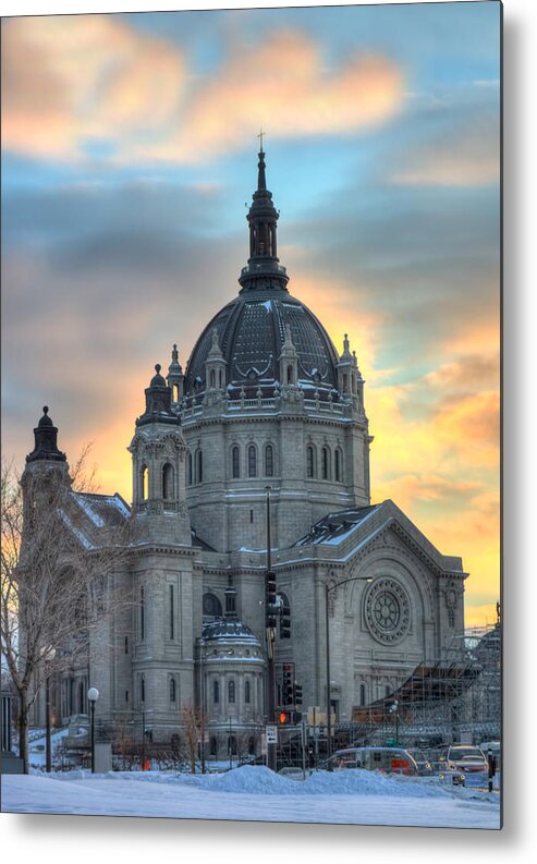 Mn Church Metal Print featuring the photograph Cathedral Of Saint Paul #18 by Amanda Stadther