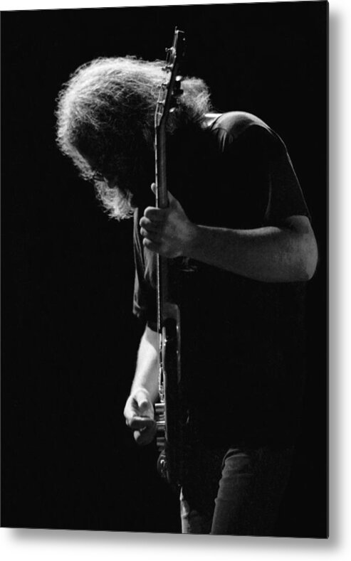 Jerry Garcia Metal Print featuring the photograph Jerry Sillow by Ben Upham