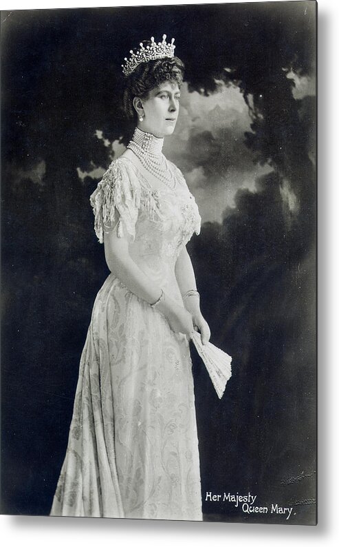 1900 Metal Print featuring the photograph Queen Mary (1867-1953) #1 by Granger