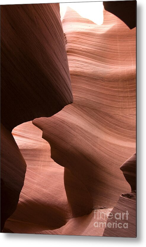 Antelope Canyon Metal Print featuring the photograph Antelope Canyon #11 by Milena Boeva