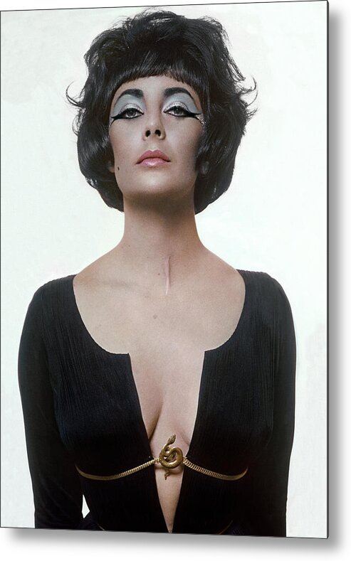 Actress Metal Print featuring the photograph Vogue January 15th, 1962 by Bert Stern