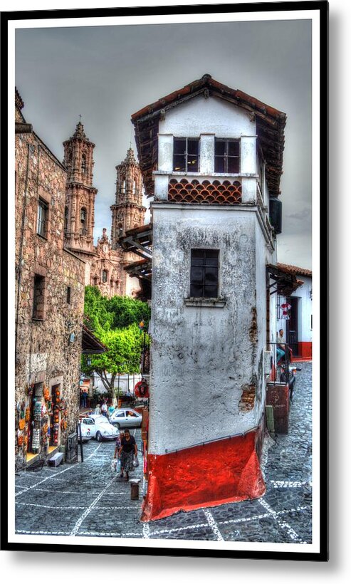 Taxco Mexico Metal Print featuring the photograph Taxco Mexico #3 by Paul James Bannerman