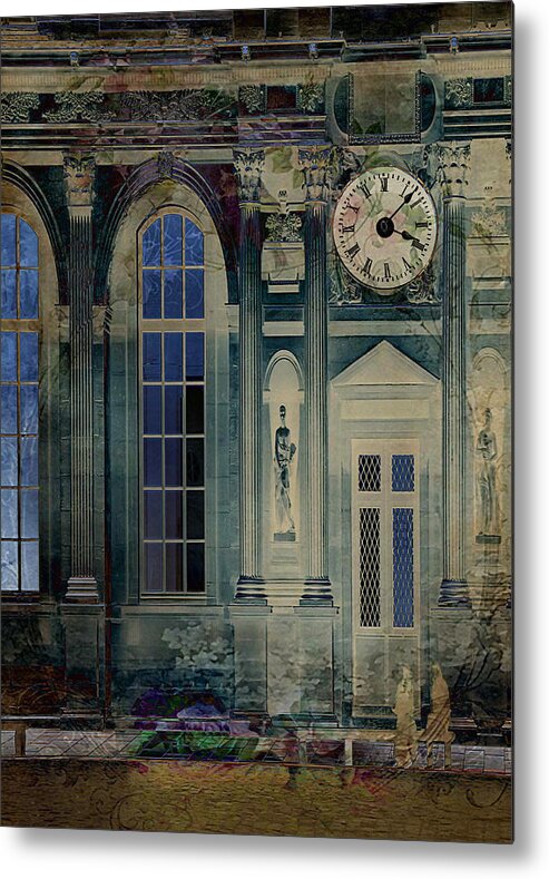 Night At The Palace Metal Print featuring the digital art A Night at the Palace by Sarah Vernon