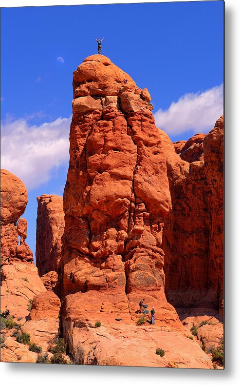 Accomplishment Metal Print featuring the photograph Accomplishment by Greg Norrell