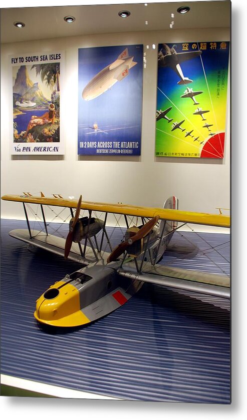 Aviation Metal Print featuring the photograph Amphibious Plane and Era Posters by Kenny Glover