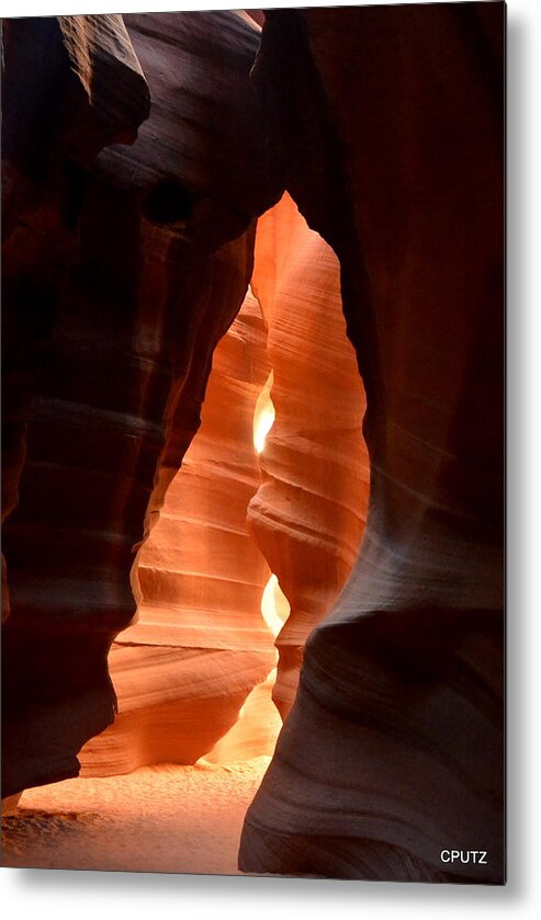 Antelope Canyon Metal Print featuring the photograph Antelope Canyon by Carrie Putz