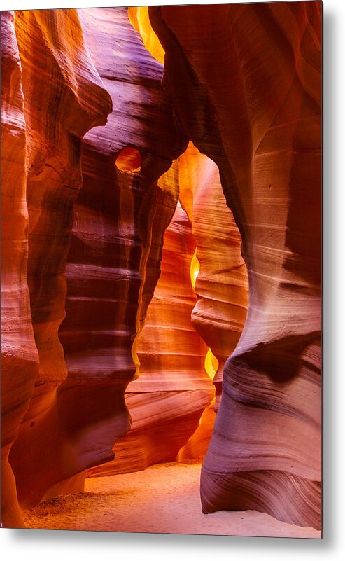 Travel Metal Print featuring the photograph Antelope Canyon by Good Focused