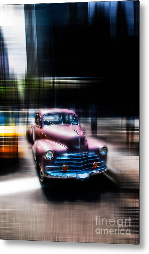 Nyc Metal Print featuring the photograph attracting curves III2 by Hannes Cmarits
