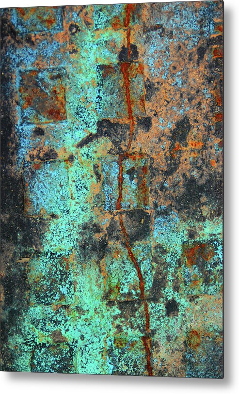 Metal Metal Print featuring the photograph Azure Metal by James Knight