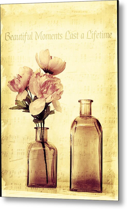 Floral Metal Print featuring the photograph Beautiful Moments by Trina Ansel