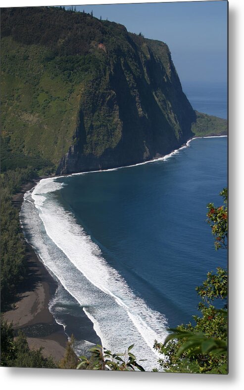 Waipio Valley Metal Print featuring the photograph Blue Hawaii by Kathleen Scanlan