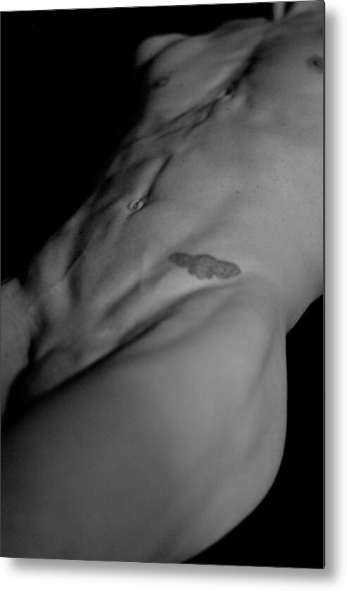 Nude Metal Print featuring the photograph BodyScape 2 by Rick Saint
