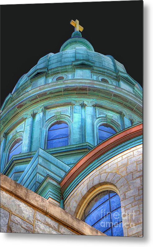 Harrisburg Metal Print featuring the photograph Cathedral Dome by Geoff Crego