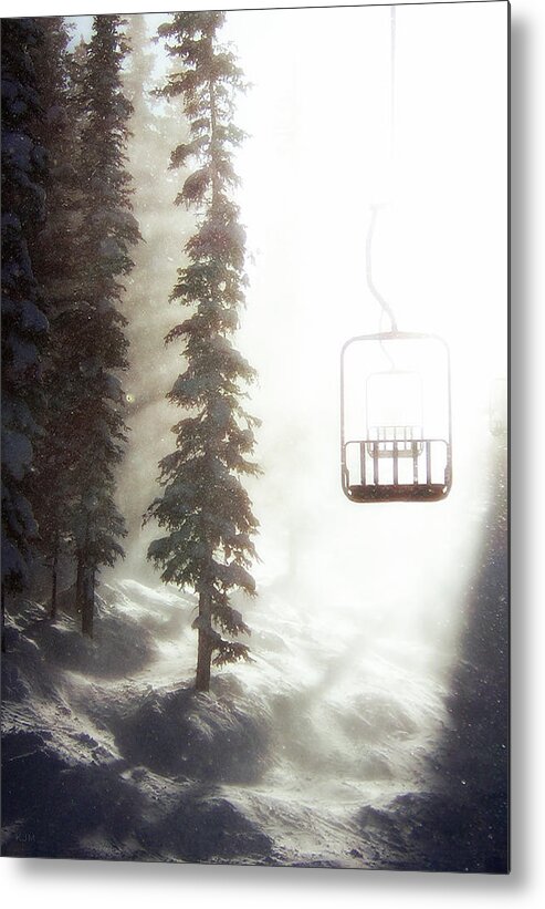Alpine Metal Print featuring the photograph Chairway to Heaven by Kevin Munro