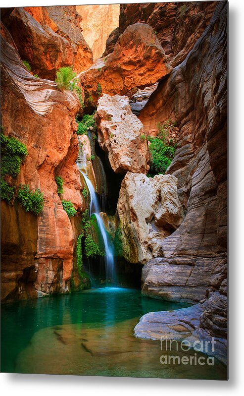 America Metal Print featuring the photograph Elves Chasm by Inge Johnsson