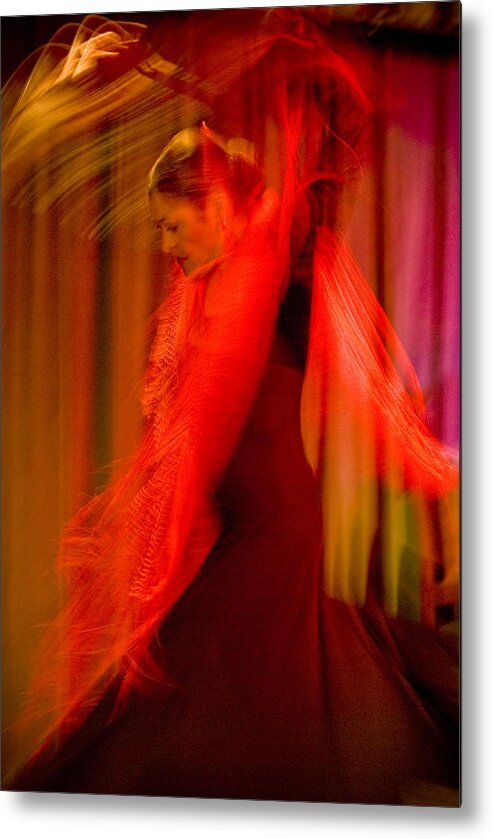 Andalusia Metal Print featuring the photograph Flamenco Series 10 by Catherine Sobredo