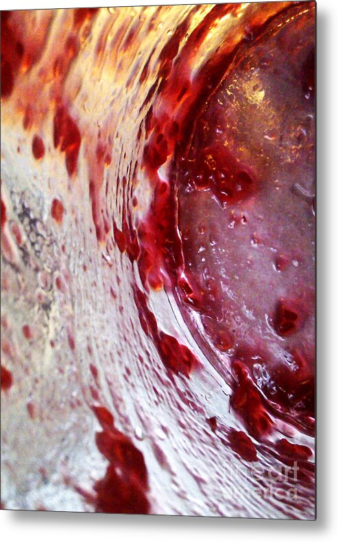Abstract Metal Print featuring the photograph Getaway Jar by Martin Howard