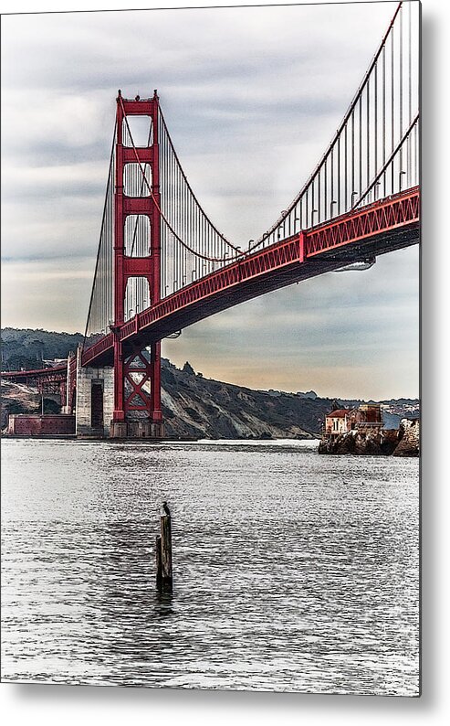 America Metal Print featuring the photograph Golden Gate by James Capo