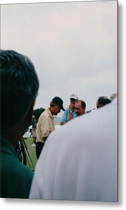 Jack Nicklaus Metal Print featuring the photograph Jack Nicklaus 2003 Bay Hill Invitational by Lisa Travis