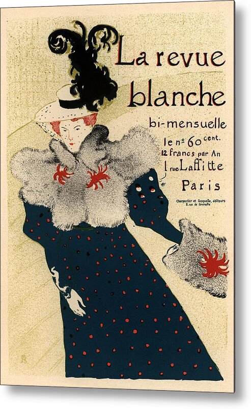 Poster Metal Print featuring the photograph La revue blanche by Gianfranco Weiss