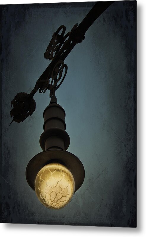 Light Pole Metal Print featuring the photograph Light Up the Night by Yelena Rozov