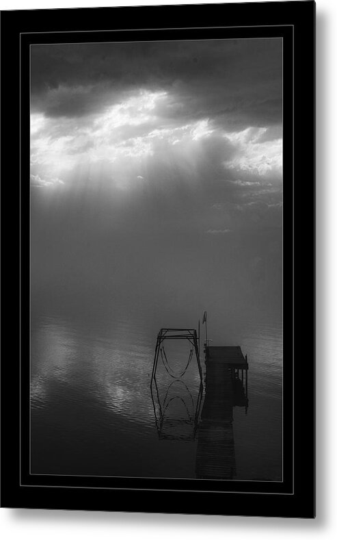 Dock Metal Print featuring the photograph Lonely Dock by Monroe Payne