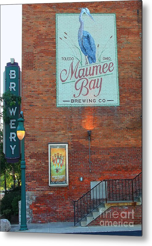 Maumee Bay Brewing Company Metal Print featuring the photograph Maumee Bay Brewing Company 2135 by Jack Schultz