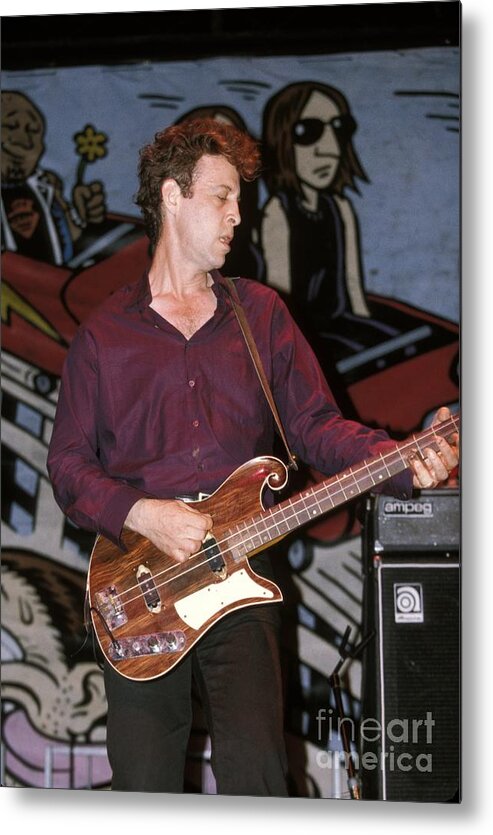 Bassist Metal Print featuring the photograph Morphine - Mark Sandman by Concert Photos