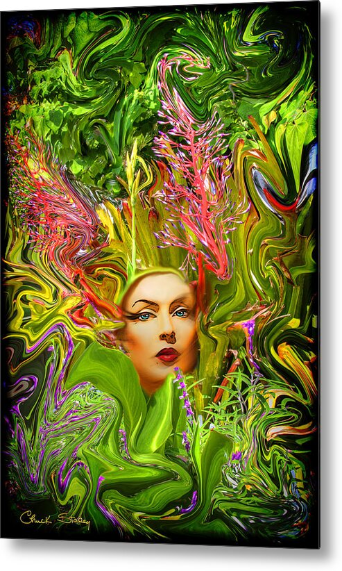 Floral Metal Print featuring the photograph Mother Nature by Chuck Staley