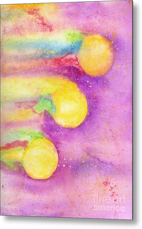 Motion Metal Print featuring the painting Motion by Desiree Paquette