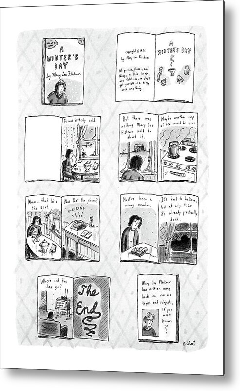 No Caption
Book Metal Print featuring the drawing New Yorker December 14th, 1987 by Roz Chast