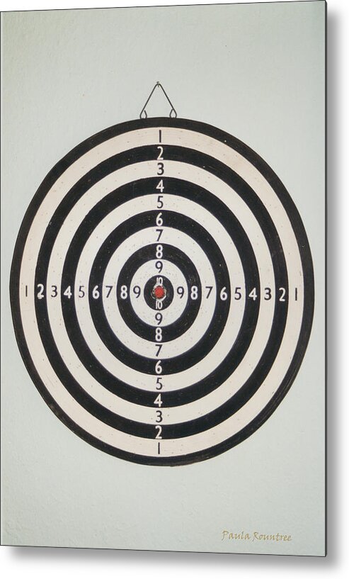 Target Metal Print featuring the photograph On Target by Paula Rountree Bischoff