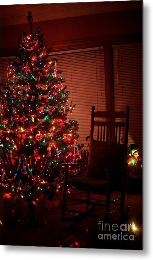 Christmas Metal Print featuring the photograph Peaceful Christmas by Frank J Casella