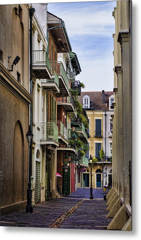 Pirate's Alley Metal Print featuring the photograph Pirates Alley by Heather Applegate