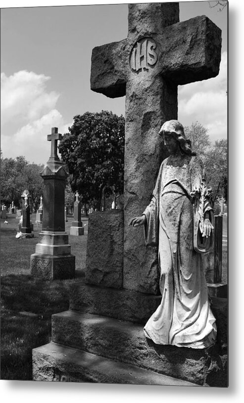 Cemetery Metal Print featuring the photograph Place of Rest by Lora Mercado