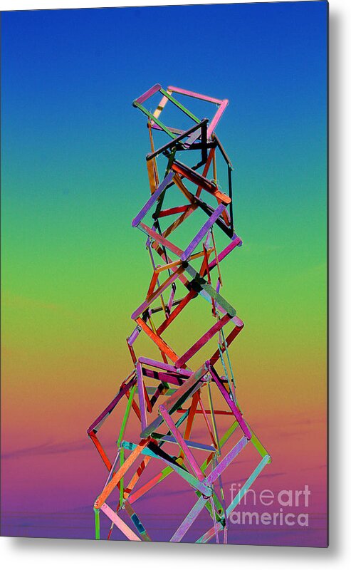 popsicle stick tower