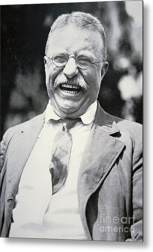 Republican Metal Print featuring the photograph President Theodore Roosevelt by American Photographer