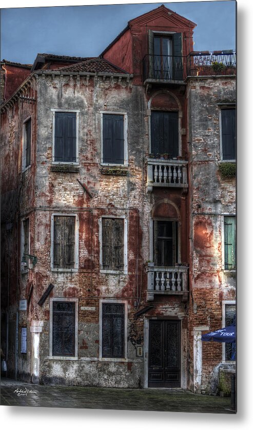 Venice Metal Print featuring the photograph Renovation by Andrew Dickman
