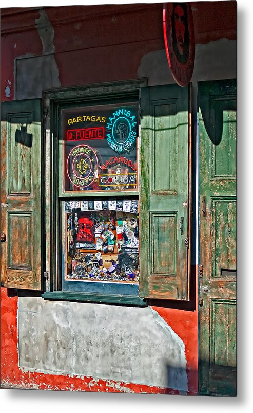 French Quarter Metal Print featuring the photograph Rev. Zombie's Voodoo Shop by Steve Harrington