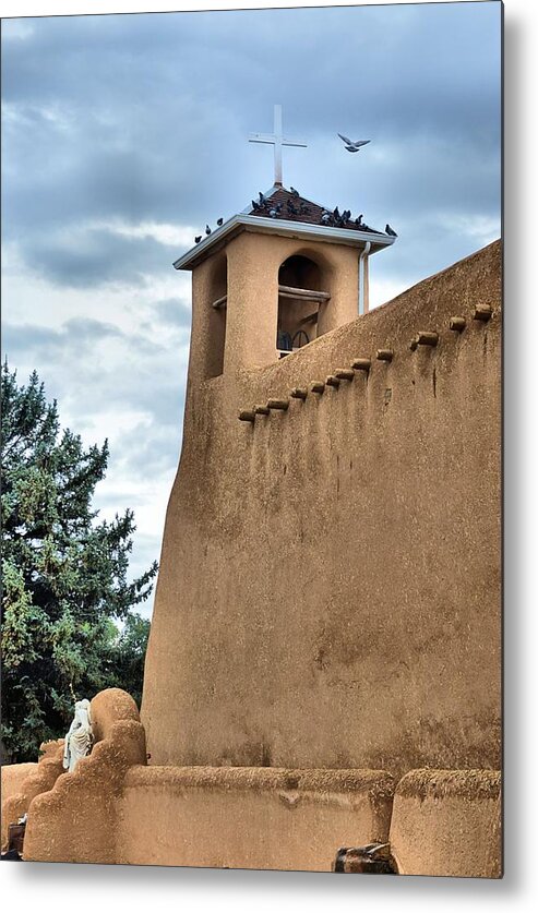 Mission Metal Print featuring the photograph San Francisco de Asis Mission by Jacqui Binford-Bell