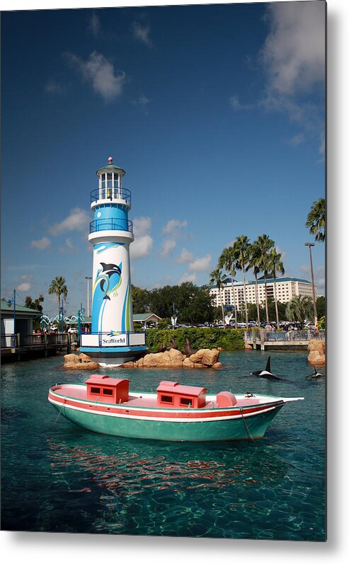 Seaworld Metal Print featuring the photograph SeaWorld 50th by David Nicholls