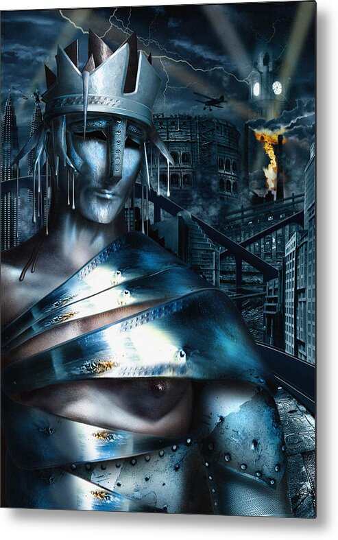 Spartacus Metal Print featuring the digital art Spartacus by Alessandro Della Pietra