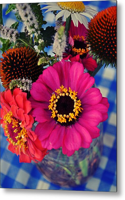 Flowers Metal Print featuring the photograph Spring Bouquet by Jeanne May