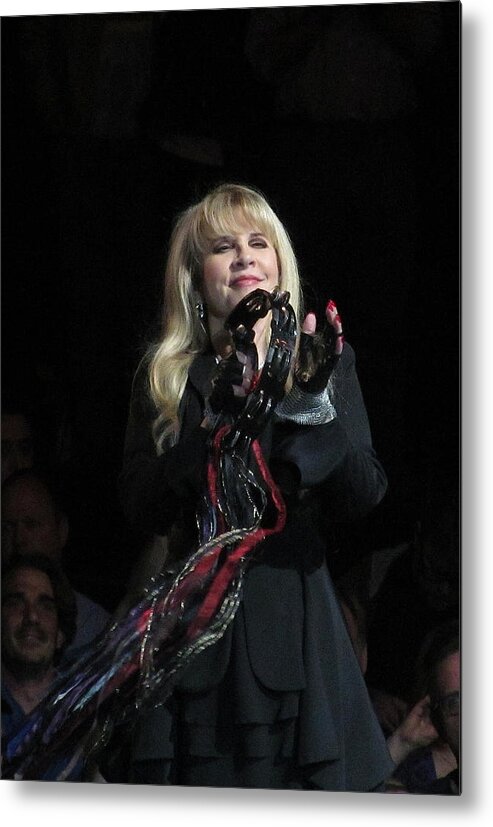 Stevie Nicks Metal Print featuring the photograph Stevie Nicks 2013 by Melinda Saminski