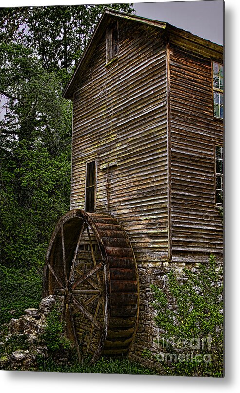 Mill Metal Print featuring the photograph Tall Mill by Dave Bosse