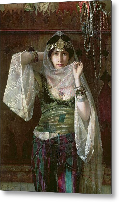 Queen Of The Harem Metal Print featuring the painting The Queen of the Harem by Max Ferdinand Bredt