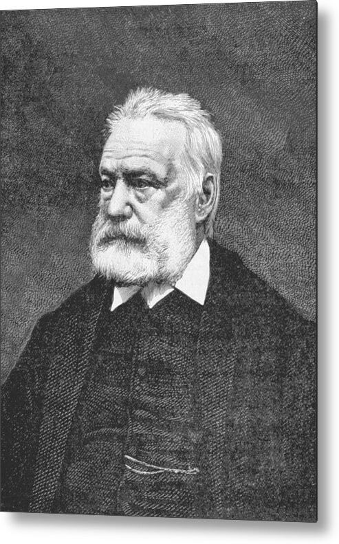 History Metal Print featuring the photograph Victor Hugo, French Author by British Library