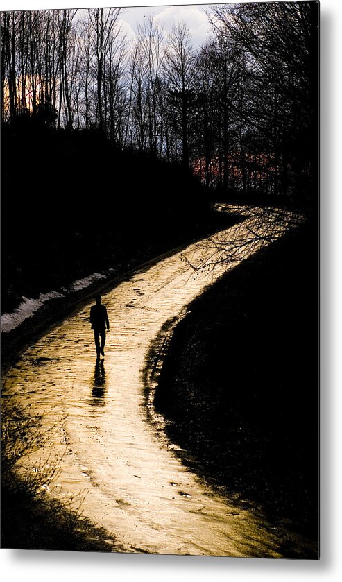 Where - Mehmet Dag Metal Print featuring the photograph Where by Mehmet Dag