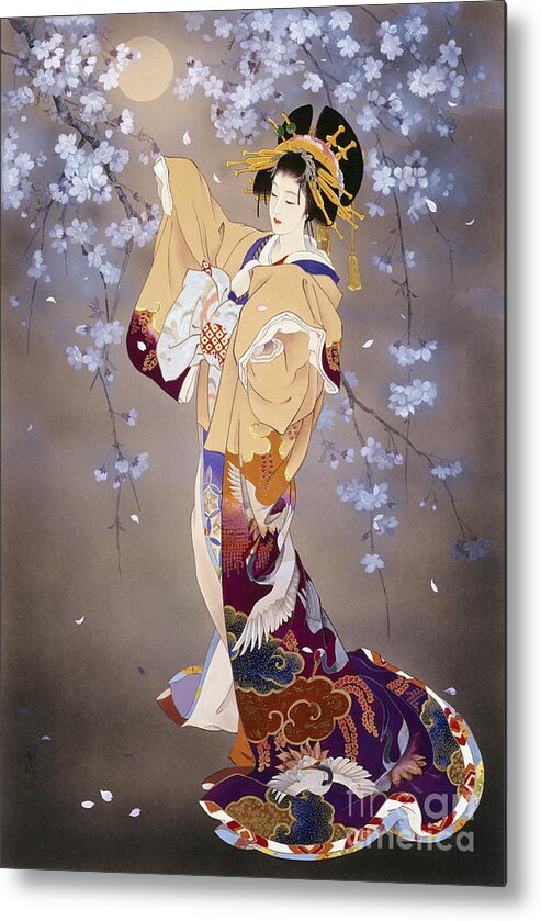 Haruyo Morita Metal Print featuring the digital art Yoi by MGL Meiklejohn Graphics Licensing